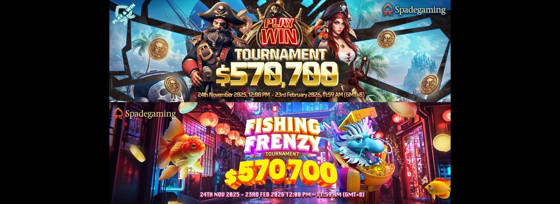 Spadegaming Network Promotions